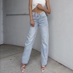 Asymmetric Jeans
